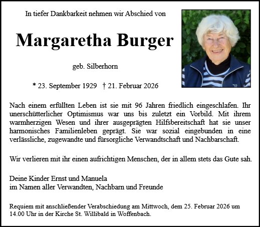 Margaretha Burger
