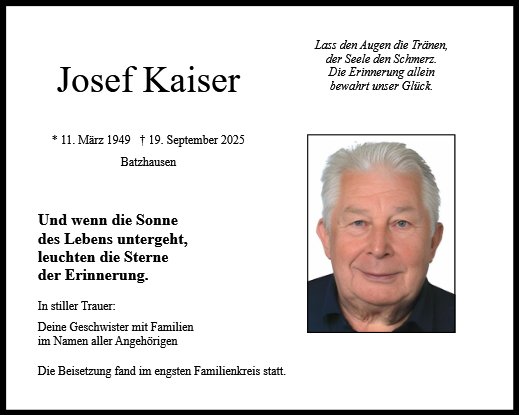 Josef Kaiser