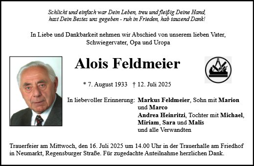 Alois Feldmeier