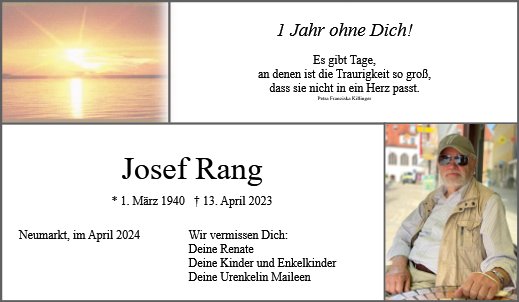 Josef Rang