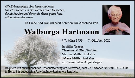 Walburga Hartmann