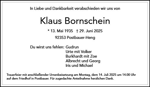 Klaus Bornschein
