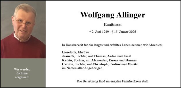 Wolfgang Allinger