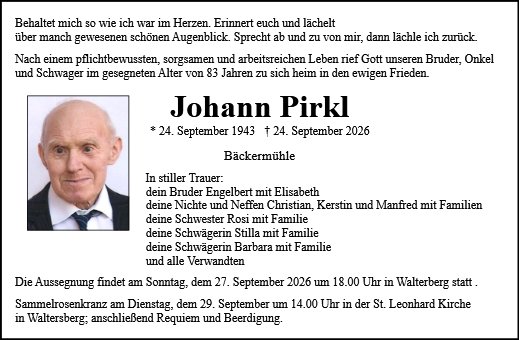 Johann Pirkl