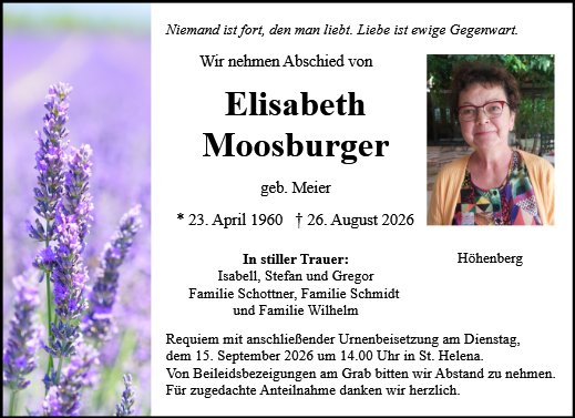 Elisabeth Moosburger