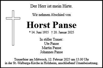 Horst Panse