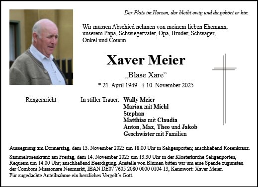 Xaver Meier