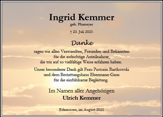 Ingrid Kemmer