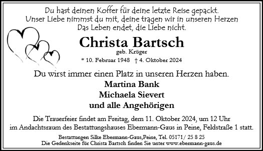Christa Bartsch