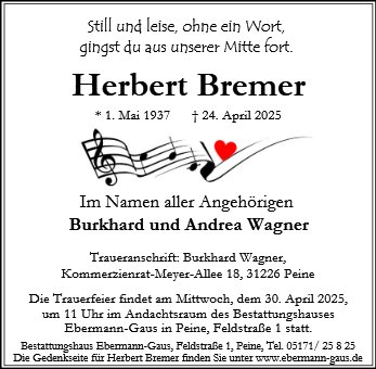 Herbert Bremer