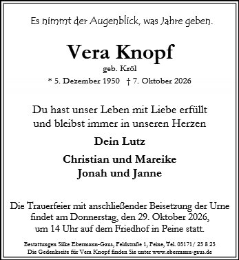 Vera Knopf