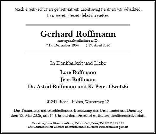 Gerhard Roffmann