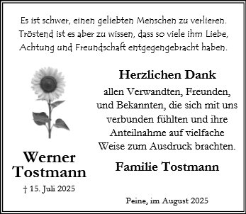 Werner Tostmann