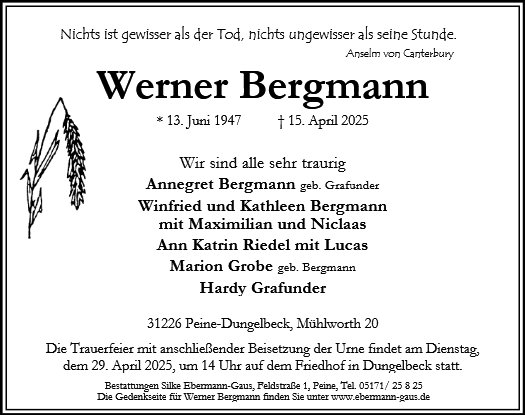 Werner Bergmann