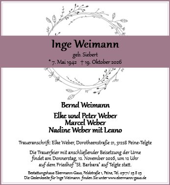 Inge Weimann