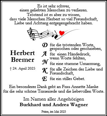 Herbert Bremer