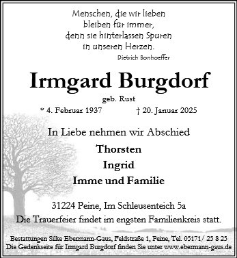 Irmgard Burgdorf