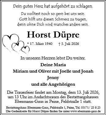 Horst Düpre