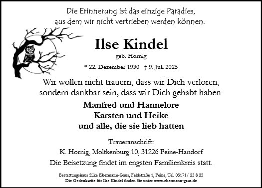Ilse Kindel
