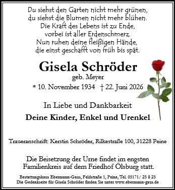 Gisela Schröder