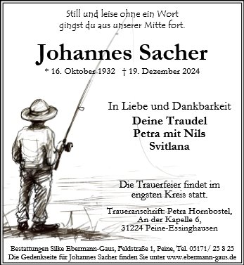 Johannes Sacher