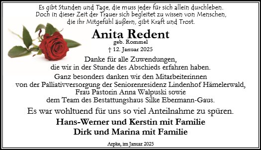 Anita Redent
