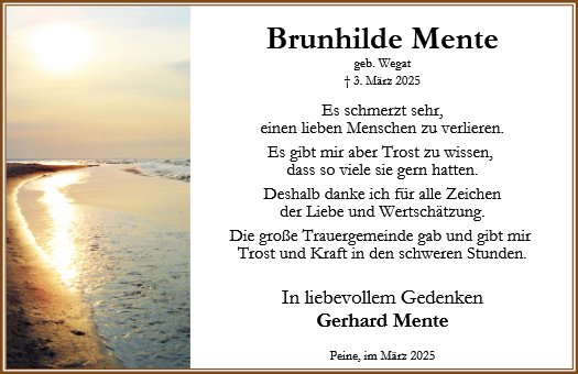 Brunhilde Mente