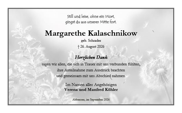 Margarethe Kalaschnikow