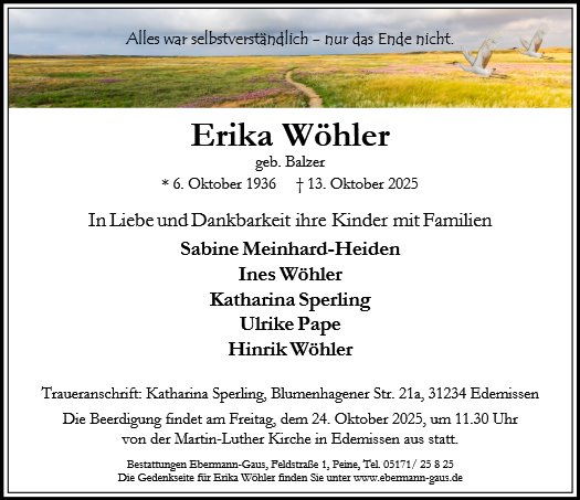 Erika Wöhler