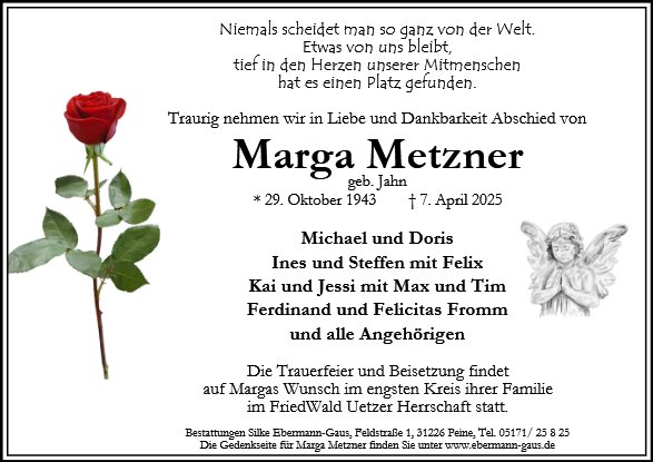 Marga Metzner
