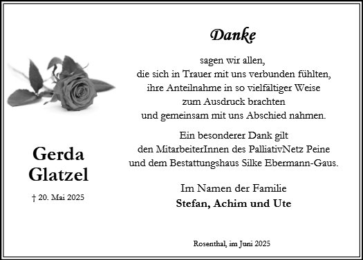 Gerda Glatzel