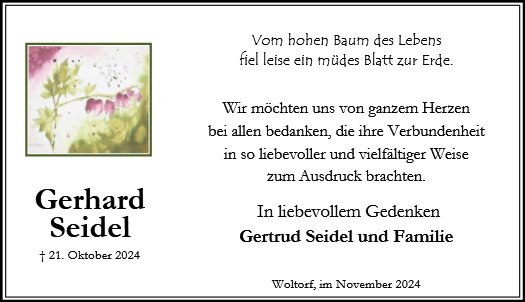 Gerhard Seidel