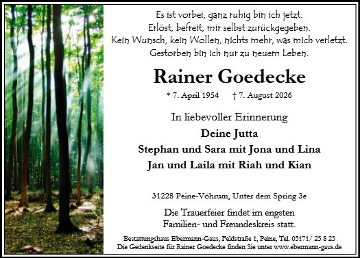 Rainer Goedecke