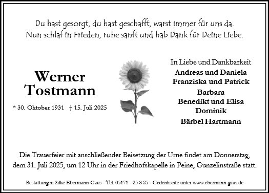 Werner Tostmann