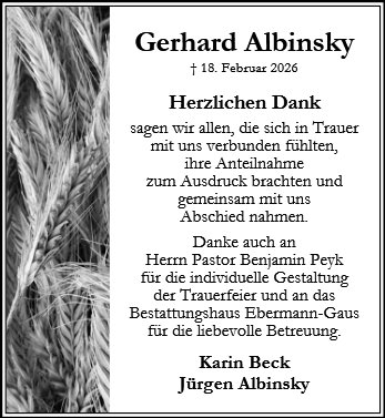 Gerhard Albinsky