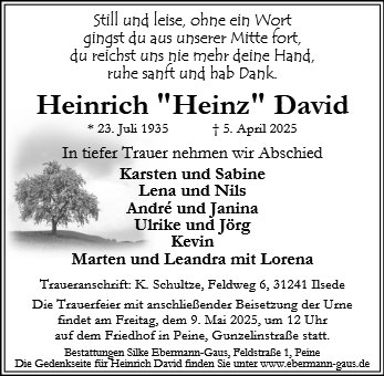 Heinrich David