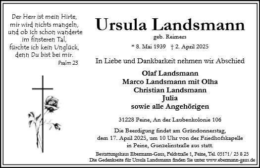 Ursula Landsmann