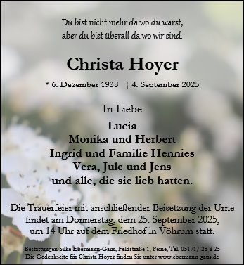 Christa Hoyer