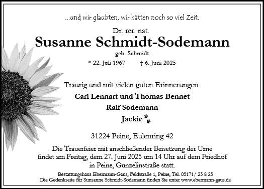 Susanne Schmidt-Sodemann