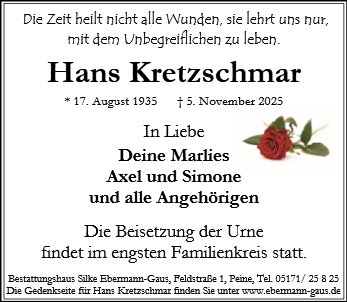 Hans Kretzschmar