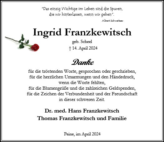Ingrid Franzkewitsch