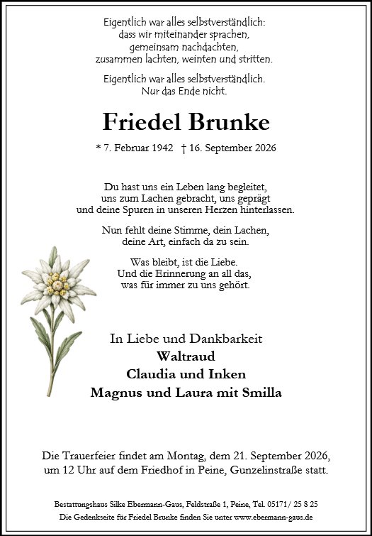 Friedel Brunke