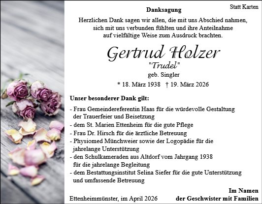 Gertrud Holzer