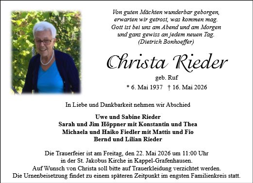 Christa Rieder
