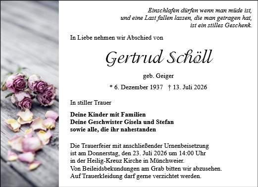 Gertrud Schöll