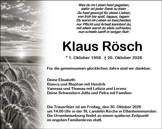 Klaus Rösch 