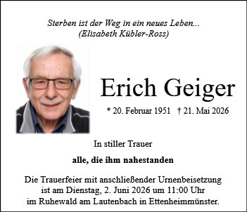 Erich Geiger