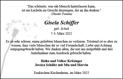 Gisela Schiffer