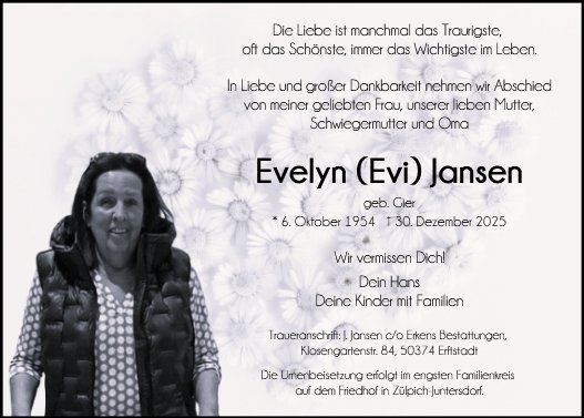 Evelyn Elisabeth Jansen