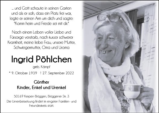 Ingrid Pöhlchen
